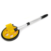 Telescoping digit walking rolling single measuring meter wheel